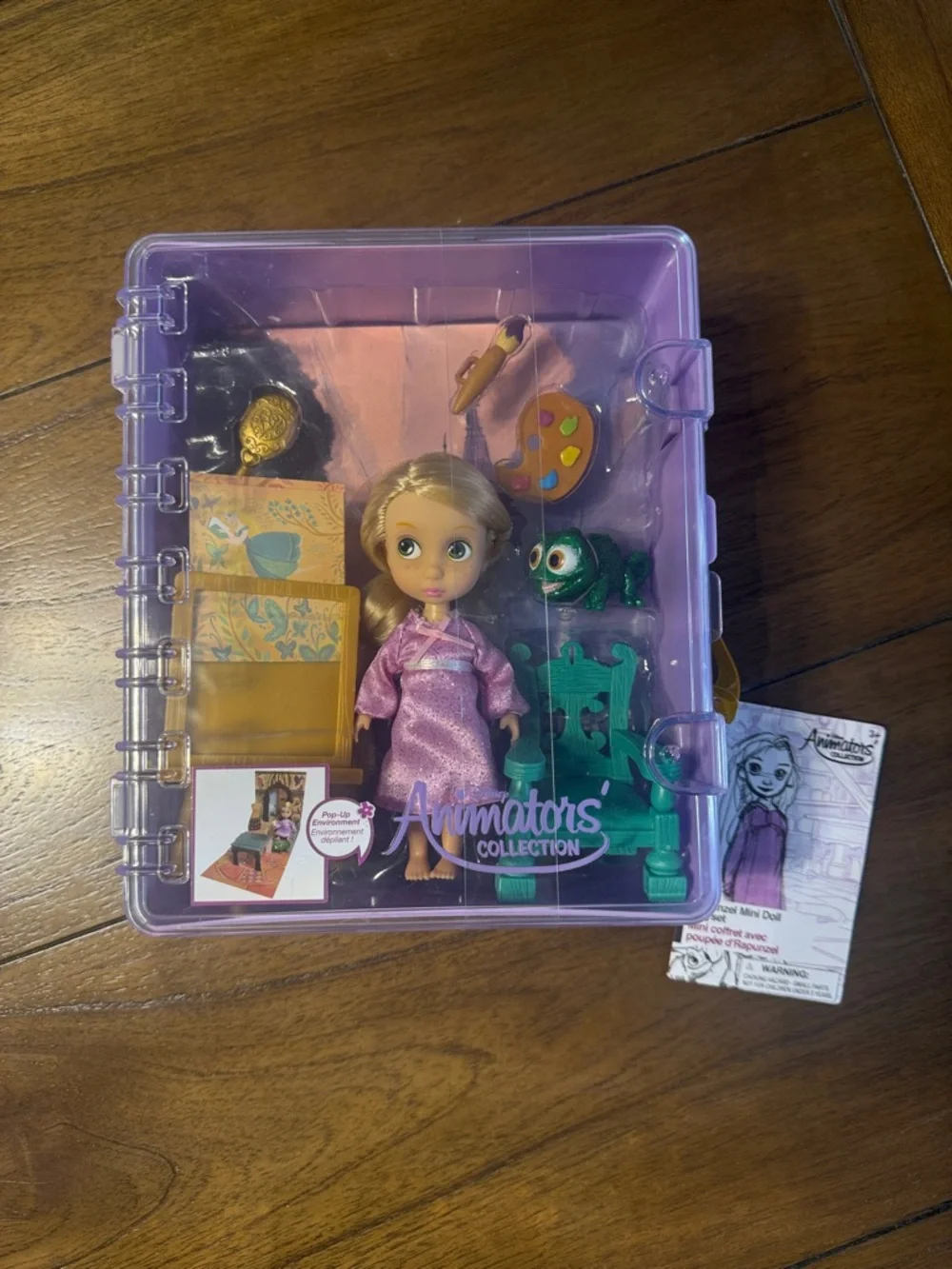 Disney Animator's Collection - Rapunzel Mini Doll Playset